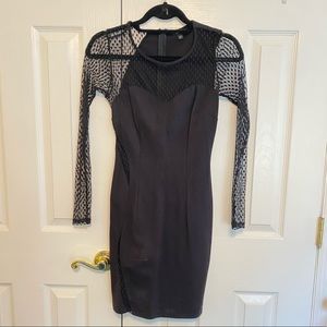 Guess formal black dress